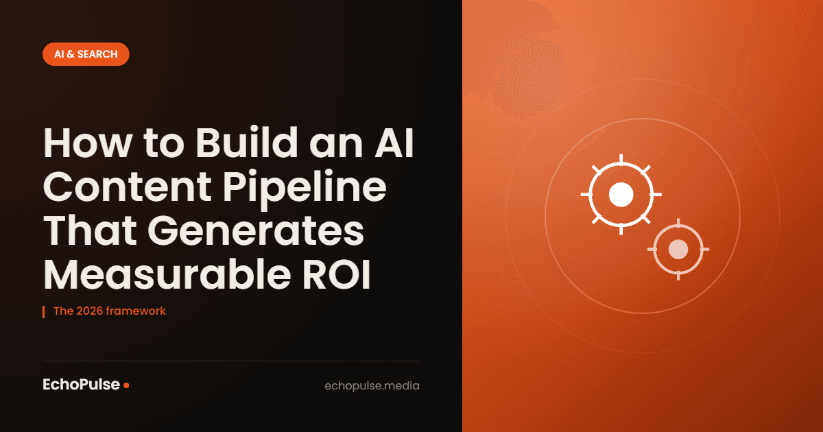 How to Build an AI Content Pipeline With Real ROI